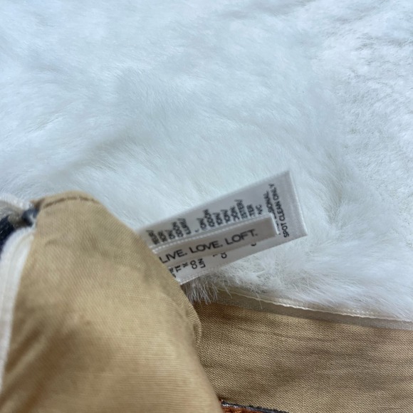 LIVE LOVE LOFT ANN TAYLOR LOFT BEADED STRIPED CLUTCH WRISTLET ZIPPER BAG NEON - Picture 4 of 7